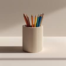 Geometric Desk Organizer image 3